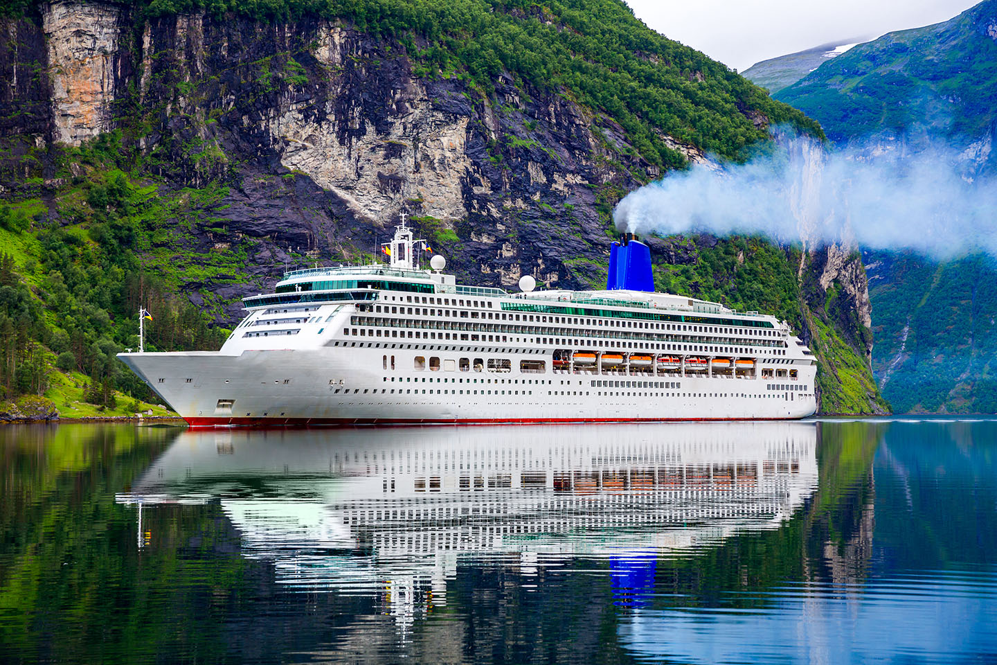 Cruise Ship in Norway